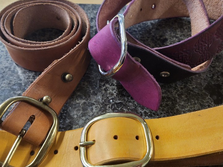 Leather Crafting Class-Belts