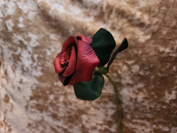Leather Rose Make and Take